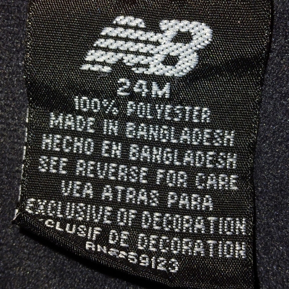 L@@K! Fabulous 24MO Gray/Orange/White adorable NEW BALANCE Tracksuit Athletic - Picture 6 of 15